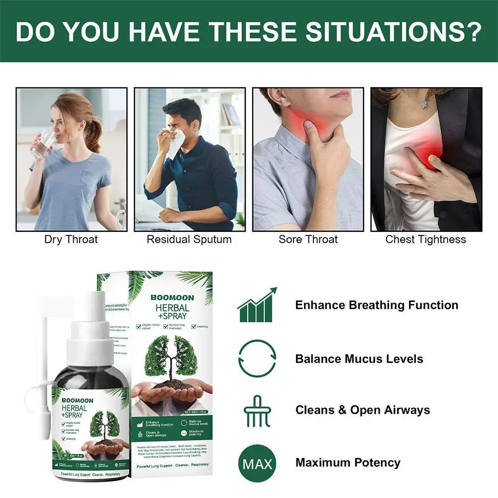 Boomon Herbal Lung Repair Spray
